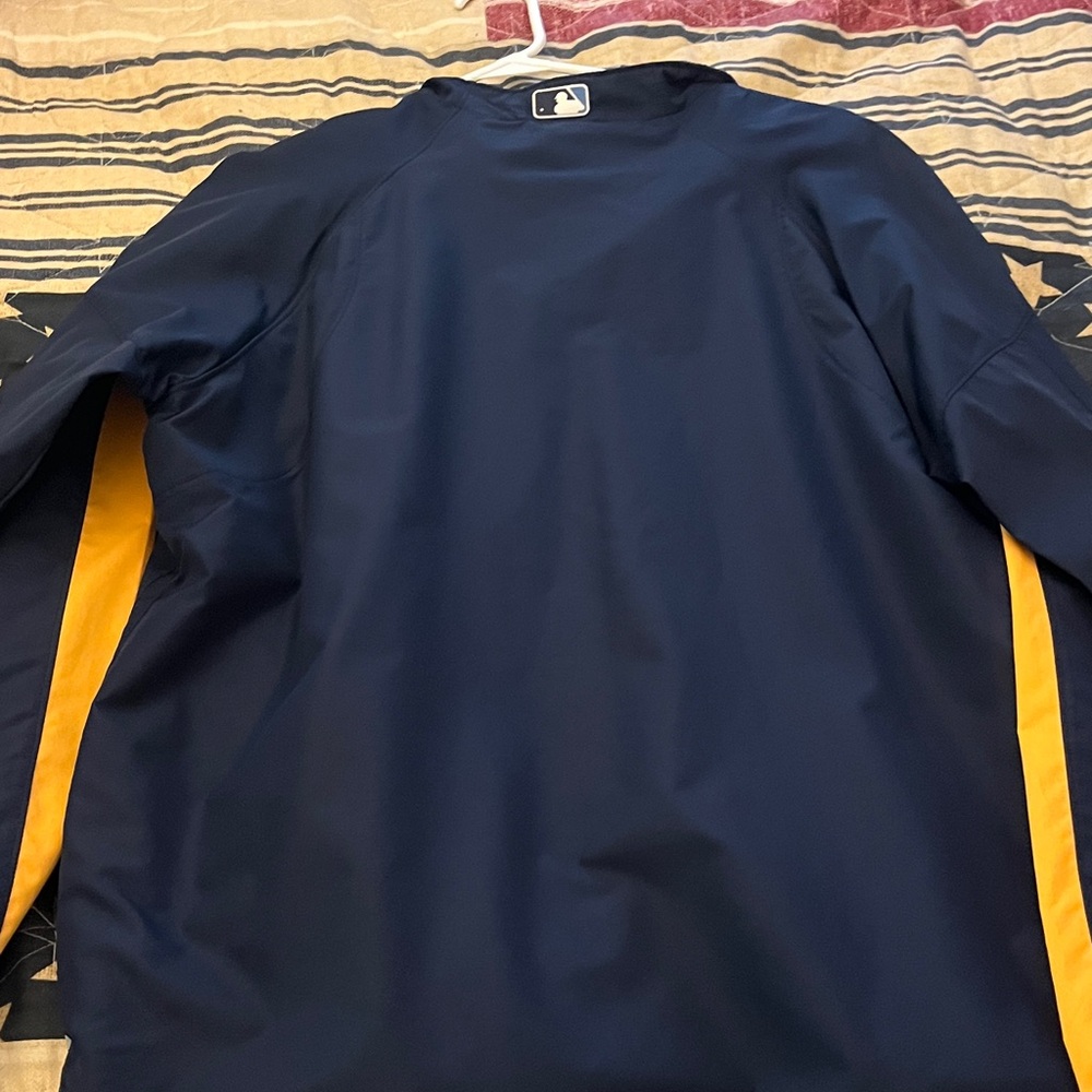 Majestic Navy and Yellow Rays Jacket - Picture 5 of 5